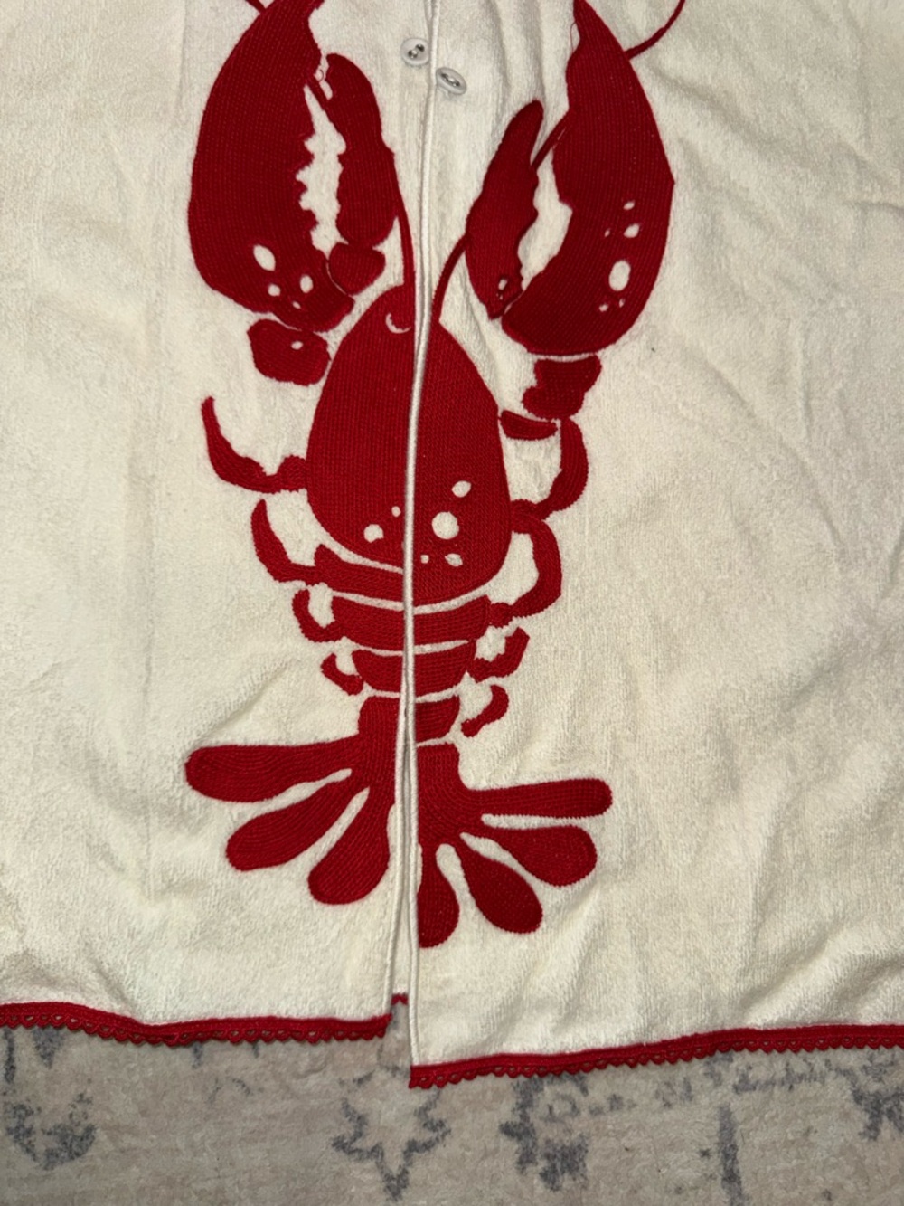 NWT Tombolo Women's 'Better Half' Hand Towel Top Size M/L - Picture 4 of 5